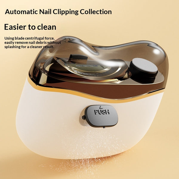 Quiet Portable Electric Nail Clipper - Cordless Rechargeable Nail Trimmer