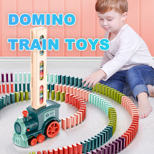 Train Toys Car Puzzle Automatic Release Toy