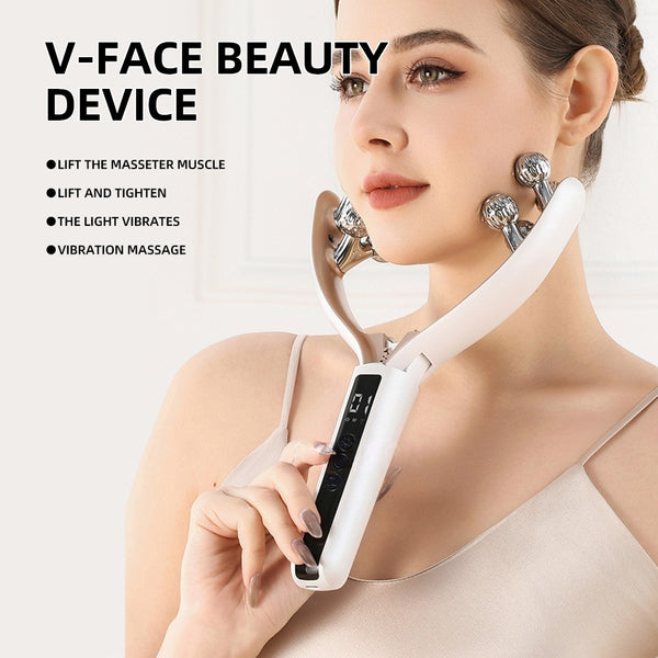 V-Roller EMS Microcurrent Electric Smart Massager Face Slimming Instrument